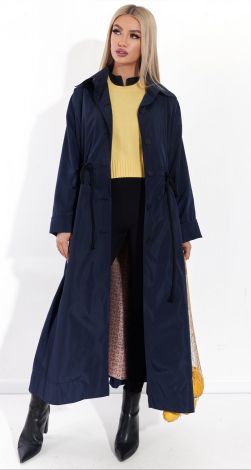 Полегшений тренч стильного крою