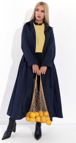 Полегшений тренч стильного крою