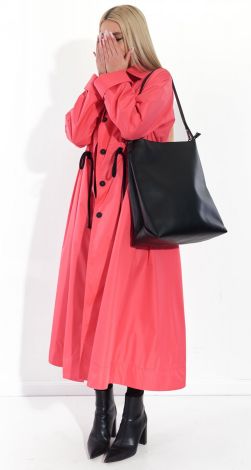 Полегшений тренч стильного крою