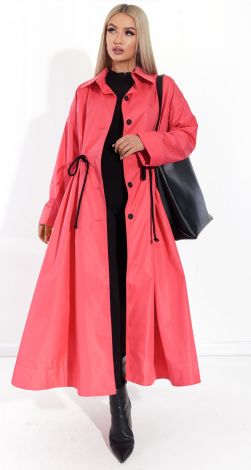 Полегшений тренч стильного крою