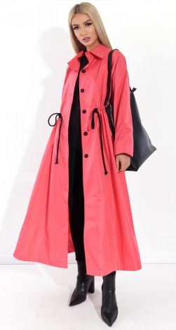 Полегшений тренч стильного крою