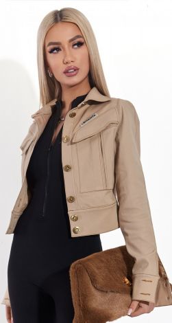 Коттоновий жакет на підкладці