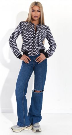 Гарний бомбер на підкладці