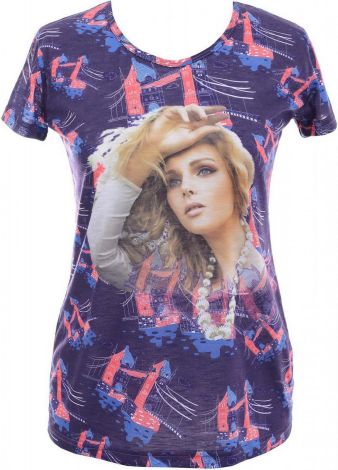 Футболка женская с принтом