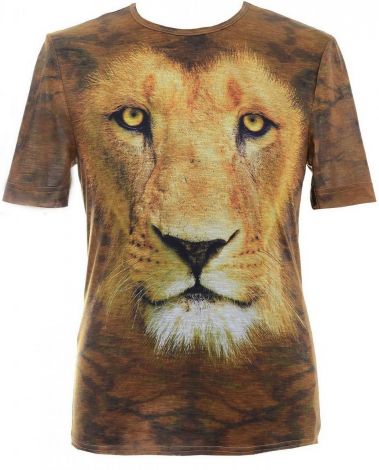 Футболка с принтом тигра