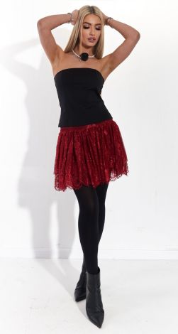 Повітряна спідниця з вишуканого французького гіпюру