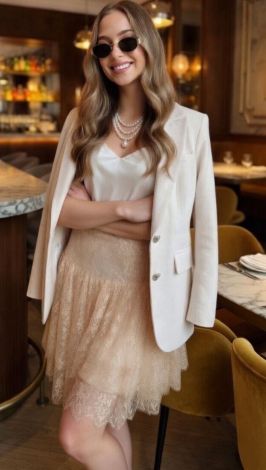 Lace Elegance: Спідниця, в якій закохуєшся у своє відображення