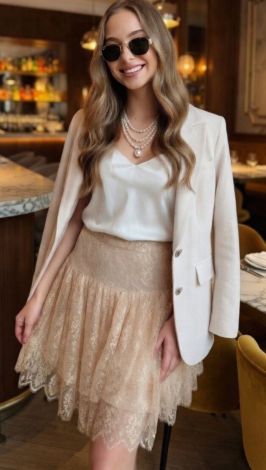 Lace Elegance: Спідниця, в якій закохуєшся у своє відображення