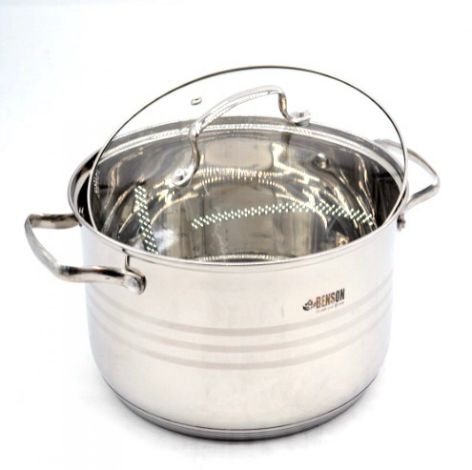 Набор кастрюль из нержавеющей стали 8 предметов BN-202