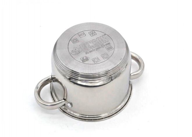 Набор кастрюль из нержавеющей стали 8 предметов BN-202