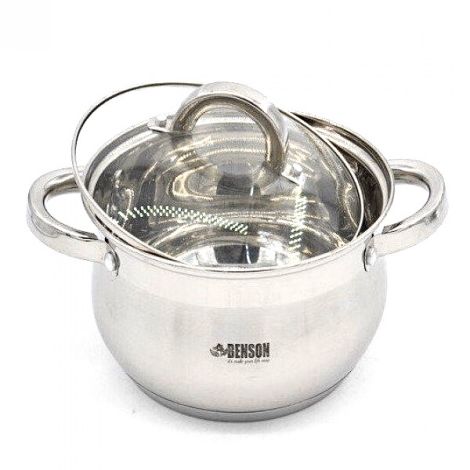 Набор посуды из нержавеющей стали 12 предметов BN-212