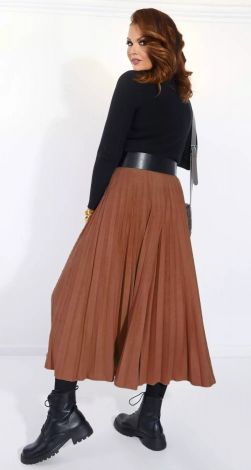 Теплі спідниці брюки гофре