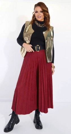 Теплі спідниці брюки гофре