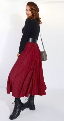 Теплі спідниці брюки гофре