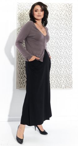 Стильні брюки із ефектом спідниці