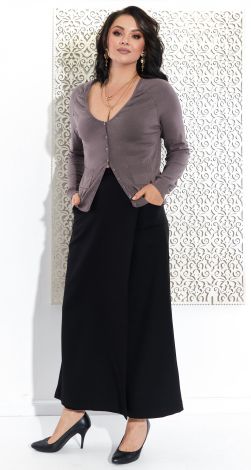 Стильні брюки із ефектом спідниці