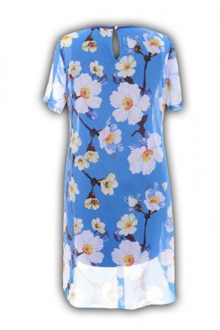 Платье  голубое