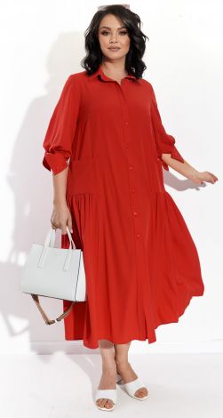 Летнее платье большого размера