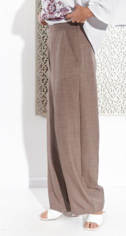 Льняні штани цікавого крою