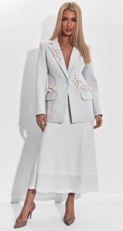 Жакет с жемчужинами