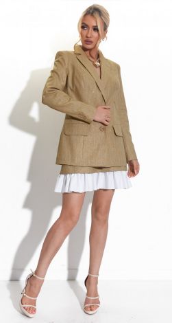 Льняний піджак