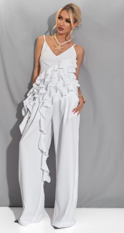 Льняний костюм у стилі Бохо