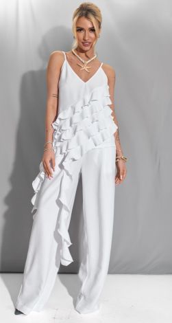 Льняний костюм у стилі Бохо