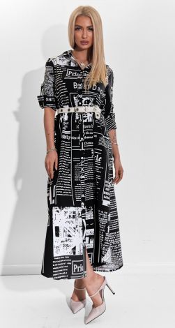 Стильное платье рубашка