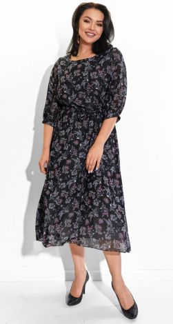 Шифоновое платье