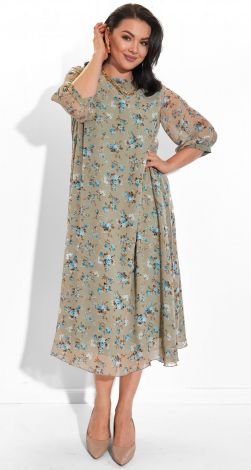 Шифоновое платье