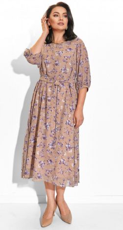 Шифоновое платье