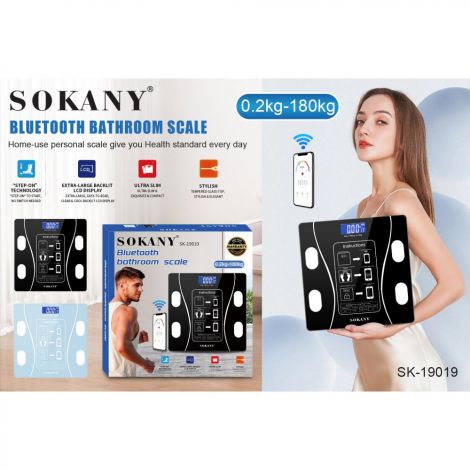 Напольные SMART весы  Sokany SK-19019
