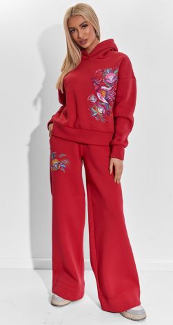 A beautiful suit with embroidery