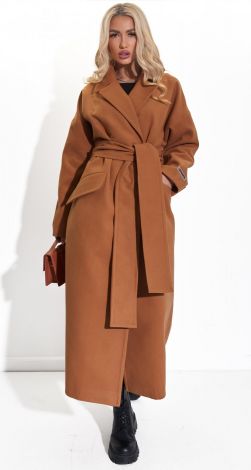 Стильне кашемірове пальто
