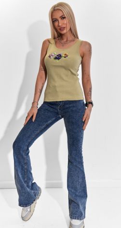 Бавовняна майка з вишивкою