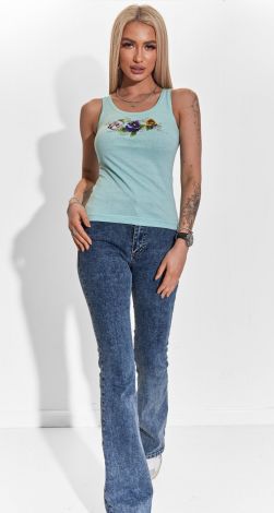 Бавовняна майка з вишивкою