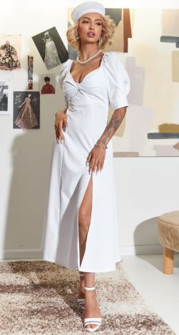 Идеальное белое платье