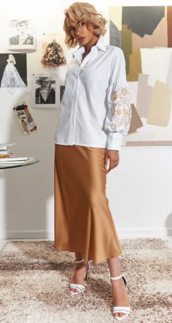 Белая Блузка с Вышивкой