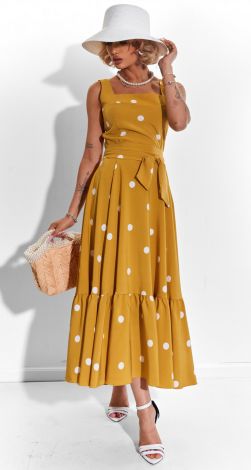 Сарафан в Горошек