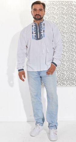 Світлиця - мужская льняная вышиванка