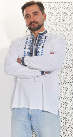 Світлиця - мужская льняная вышиванка