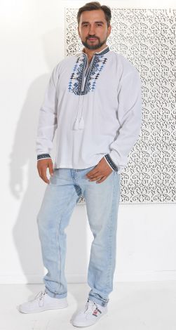 Світлиця - мужская льняная вышиванка