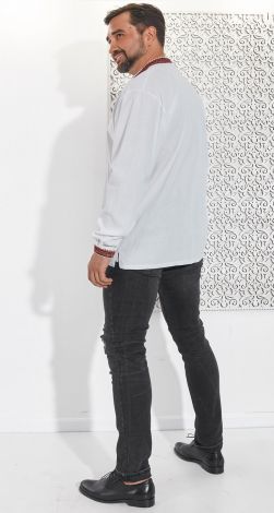 Світлиця - мужская льняная вышиванка