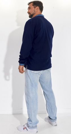 Льняная мужская вышиванка Веремий