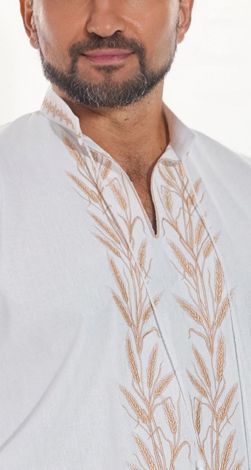 Мужская льняная вышиванка Всеволод