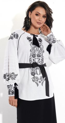 Мужская льняная вышиванка Любомир