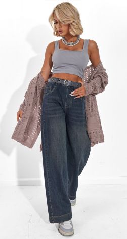 Джинси жіночі широкі