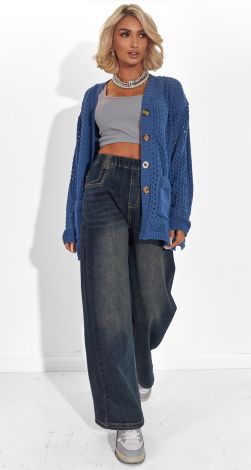 Джинси жіночі широкі