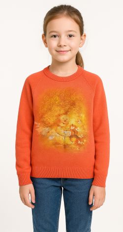 Sweater with an angel