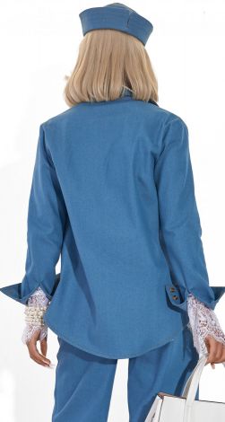 Джинсовая рубашка